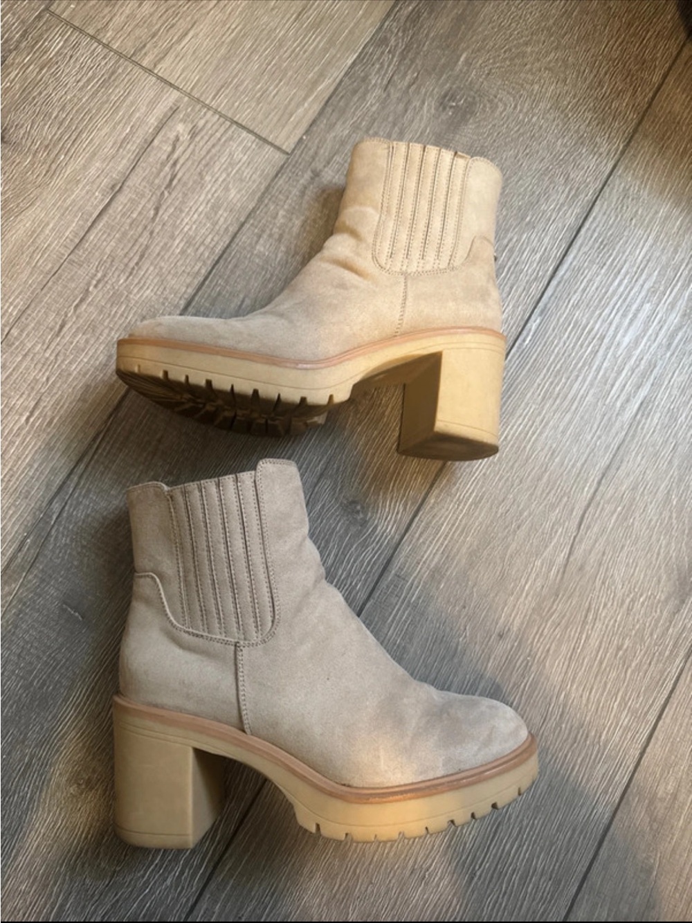 Chunky Heeled Boots